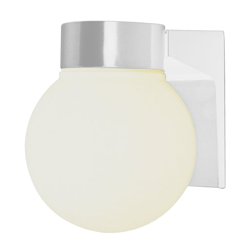 Trans Globe Imports - 4800 WH - One Light Wall Lantern - Pershing - White