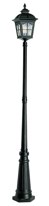 Trans Globe Imports - 5423 BK - One Light Pole Light - Briarwood - Black