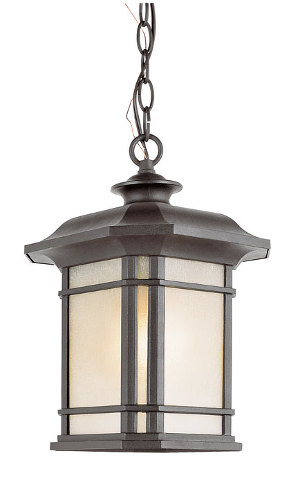 Trans Globe Imports - 5826 BK - Three Light Hanging Lantern - San Miguel - Black