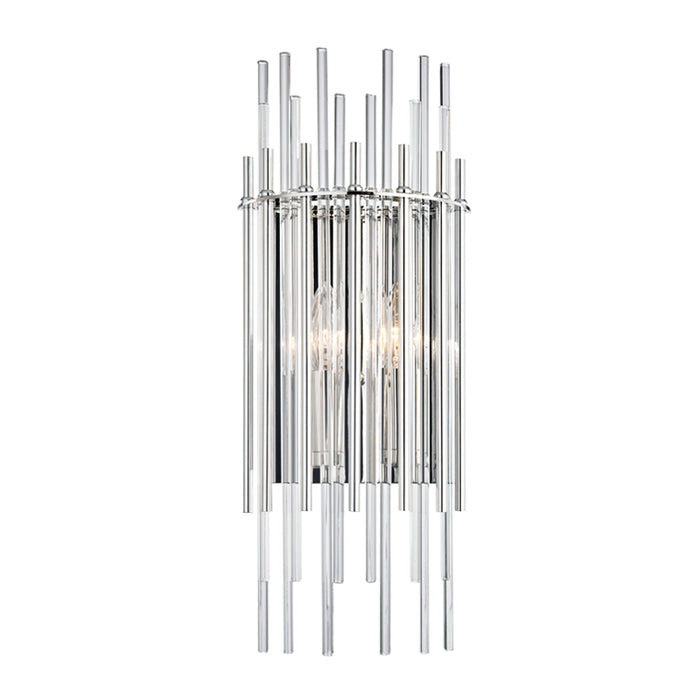 Hudson Valley - 6300-PN - Two Light Wall Sconce - Wallis - Polished Nickel