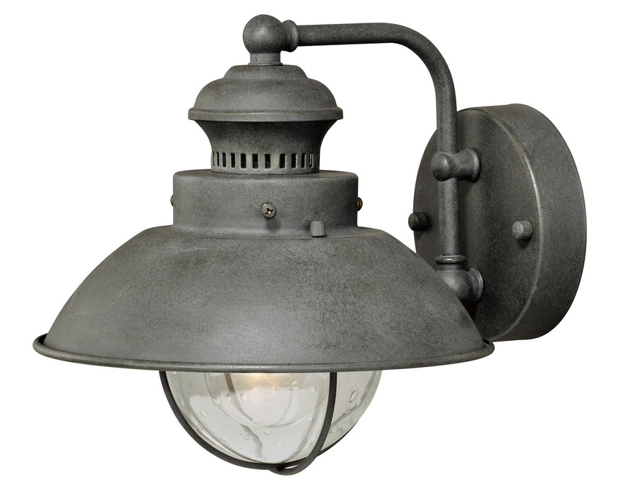 Vaxcel - T0268 - One Light Outdoor Wall Mount - Harwich - Textured Gray