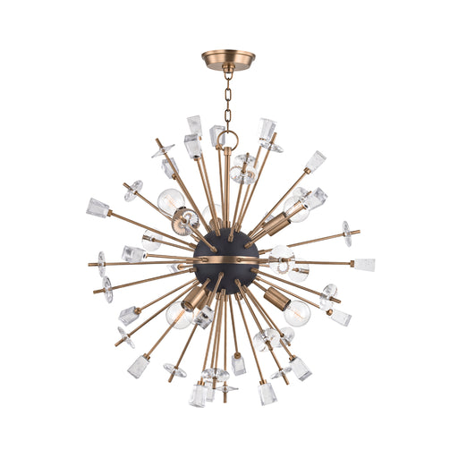 Hudson Valley - 5032-AGB - Six Light Chandelier - Liberty - Aged Brass