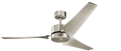Kichler - 330010NI - 60``Ceiling Fan - Motu - Brushed Nickel