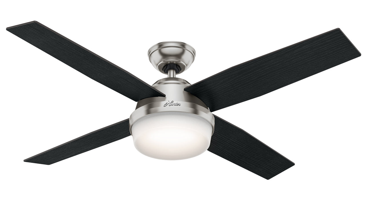 Hunter - 59216 - 52``Ceiling Fan - Dempsey - Brushed Nickel