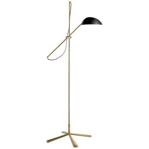 Visual Comfort - ARN 1501HAB-BLK - One Light Floor Lamp - Graphic - Hand-Rubbed Antique Brass