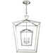 Visual Comfort - CHC 2179PN - Four Light Lantern - Darlana - Polished Nickel