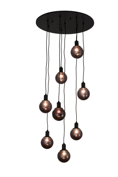 Meyda Tiffany - 171526 - Eight Light Pendant - Bola - Antique Copper