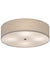 Meyda Tiffany - 177631 - Four Light Flushmount - Cilindro - Nickel