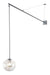 Meyda Tiffany - 178972 - One Light Pendant - Bola - Sparkle Silver