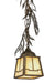 Meyda Tiffany - 179219 - One Light Mini Pendant - Pine Branch - Antique Copper