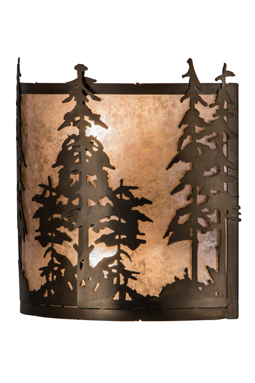 Meyda Tiffany - 179749 - Two Light Wall Sconce - Tall Pines - Antique Copper