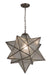 Meyda Tiffany - 180200 - One Light Pendant - Moravian Star - Brushed Nickel