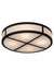 Meyda Tiffany - 180507 - Four Light Semi-Flushmount - Smythe Craftsman - Nickel