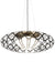 Meyda Tiffany - 180893 - Three Light Pendant - Margo Mizner - Oil Rubbed Bronze