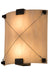 Meyda Tiffany - 180946 - Two Light Wall Sconce - Maxton - Craftsman Brown