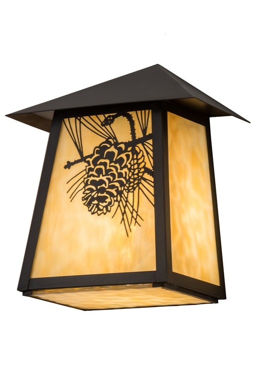 Meyda Tiffany - 183239 - One Light Wall Sconce - Stillwater - Craftsman Brown