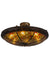 Meyda Tiffany - 183250 - Six Light Semi-Flushmount - Acorn - Antique Copper