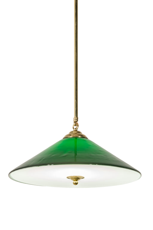 Meyda Tiffany - 183553 - One Light Pendant - Bailey Banker`S - Polished Brass