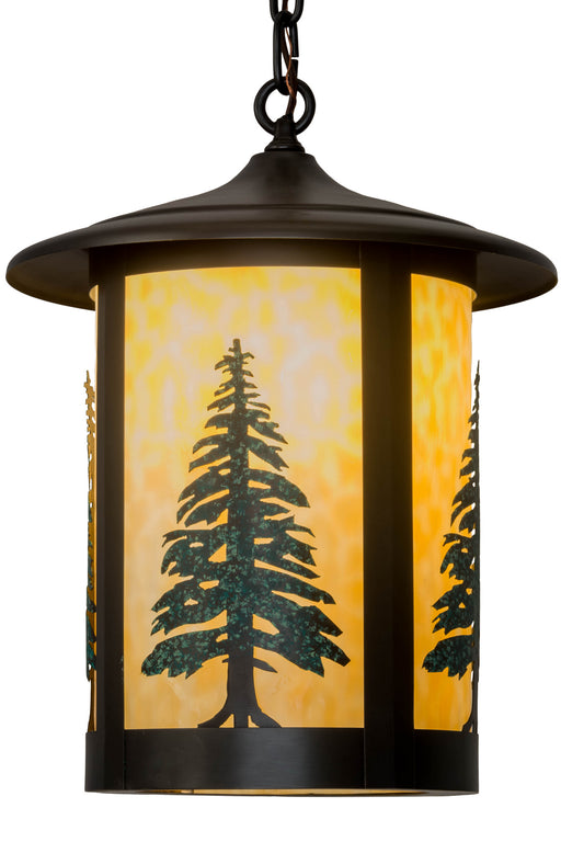 Meyda Tiffany - 184304 - One Light Pendant - Fulton - Craftsman Brown