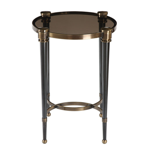 Uttermost - 24731 - Accent Table - Thora - Brushed Black