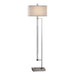 Uttermost - 28134 - One Light Floor Lamp - Mannan - Polished Nickel