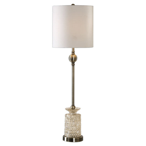 Uttermost - 29367-1 - One Light Buffet Lamp - Flaviana - Antique Brass