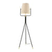Elk Home - D3367 - One Light Floor Lamp - Cromwell - Black, Brass, Brass