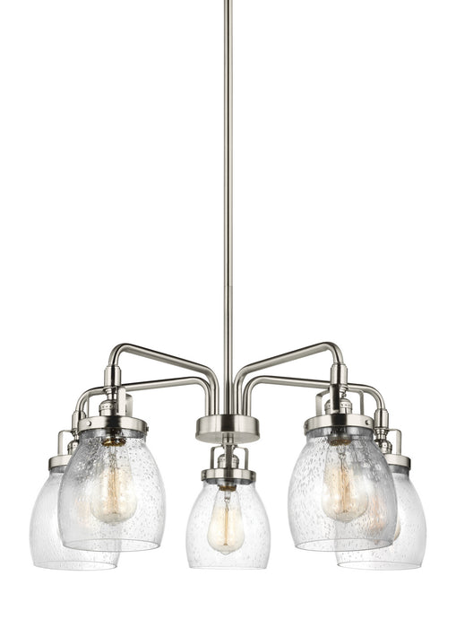 Generation Lighting - 3114505-962 - Five Light Chandelier - Belton - Brushed Nickel