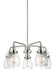 Generation Lighting - 3114505-962 - Five Light Chandelier - Belton - Brushed Nickel