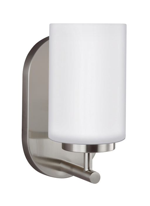 Generation Lighting - 41160EN3-962 - One Light Wall / Bath Sconce - Oslo - Brushed Nickel