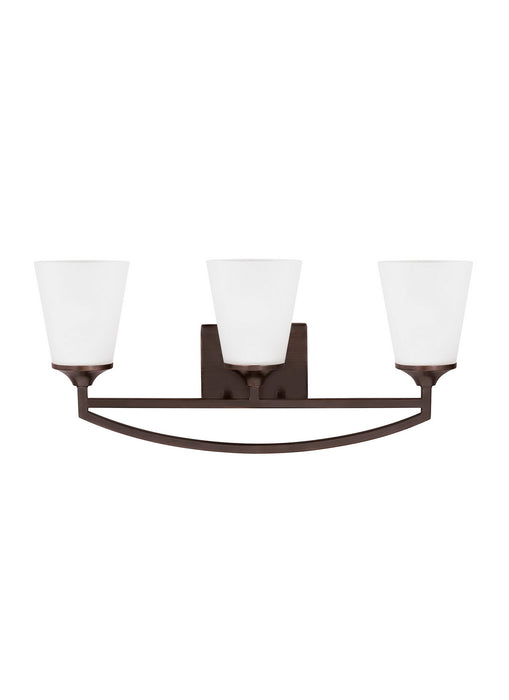 Generation Lighting - 4424503EN3-710 - Three Light Wall / Bath - Hanford - Burnt Sienna