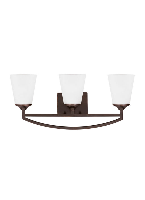 Generation Lighting - 4424503EN3-710 - Three Light Wall / Bath - Hanford - Burnt Sienna