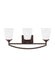 Generation Lighting - 4424503EN3-710 - Three Light Wall / Bath - Hanford - Burnt Sienna