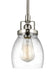 Generation Lighting - 6114501-962 - One Light Mini-Pendant - Belton - Brushed Nickel