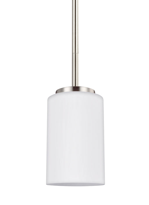 Generation Lighting - 61160-962 - One Light Mini-Pendant - Oslo - Brushed Nickel