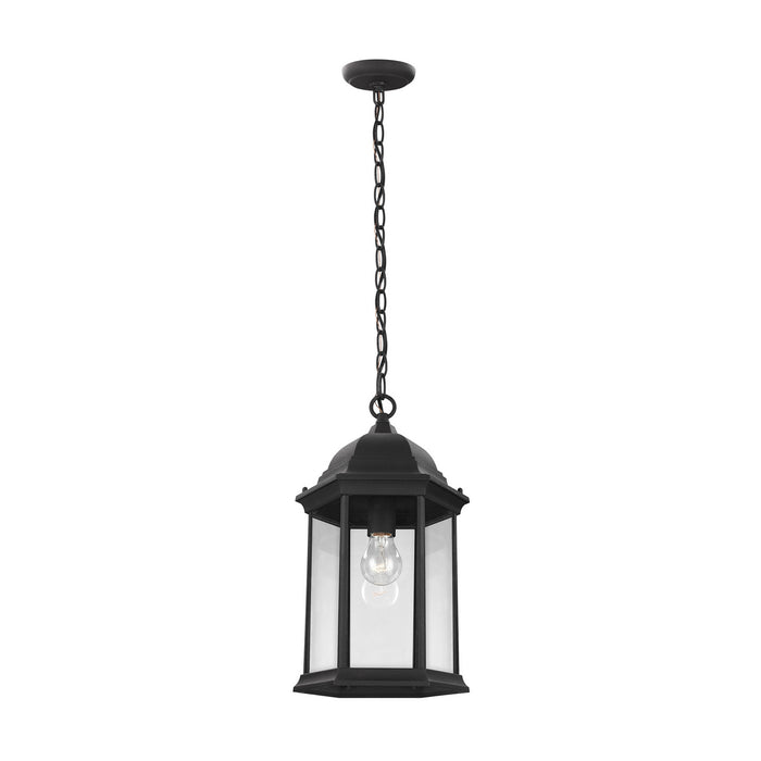 Generation Lighting - 6238701-12 - One Light Outdoor Pendant - Sevier - Black