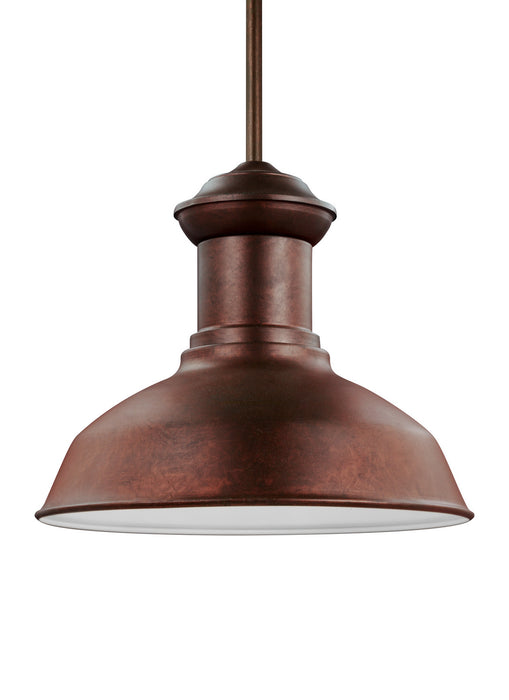 Generation Lighting - 6247701EN3-44 - LED Outdoor Pendant - Fredricksburg - Weathered Copper
