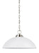Generation Lighting - 65160EN3-962 - One Light Pendant - Oslo - Brushed Nickel