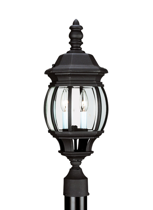 Generation Lighting - 82200EN-12 - Two Light Outdoor Post Lantern - Wynfield - Black