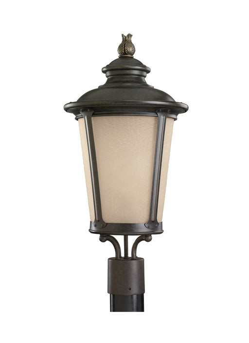 Generation Lighting - 82240EN3-780 - One Light Outdoor Post Lantern - Cape May - Burled Iron