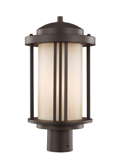 Generation Lighting - 8247901EN3-71 - One Light Outdoor Post Lantern - Crowell - Antique Bronze