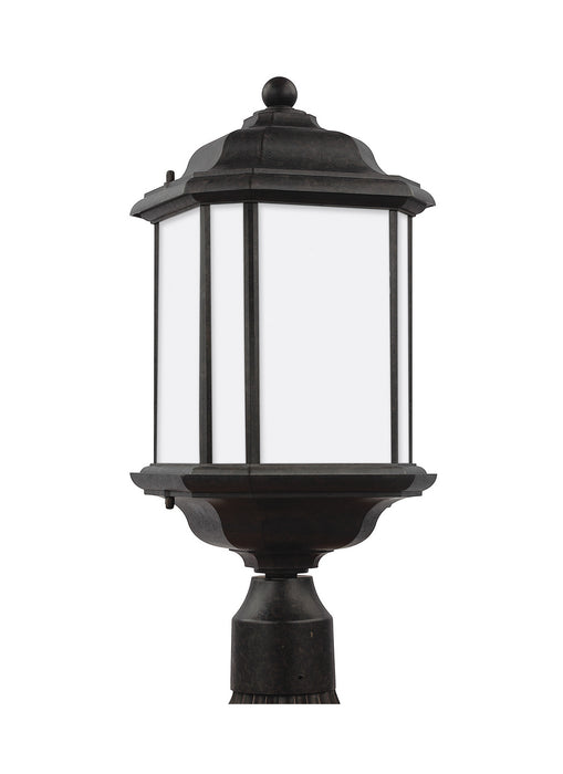 Generation Lighting - 82529EN3-746 - One Light Outdoor Post Lantern - Kent - Oxford Bronze