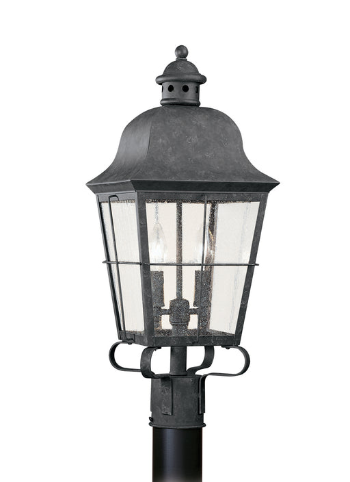 Generation Lighting - 8262EN-46 - Two Light Outdoor Post Lantern - Chatham - Oxidized Bronze