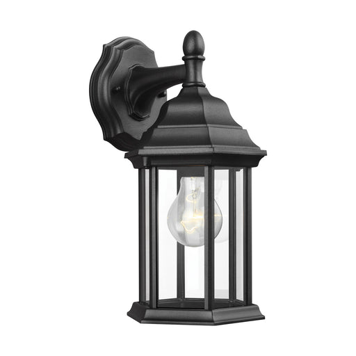 Generation Lighting - 8338701-12 - One Light Outdoor Wall Lantern - Sevier - Black
