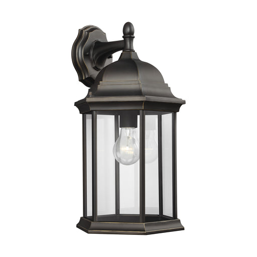 Generation Lighting - 8438701-71 - One Light Outdoor Wall Lantern - Sevier - Antique Bronze