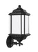 Generation Lighting - 84532EN3-12 - One Light Outdoor Wall Lantern - Kent - Black