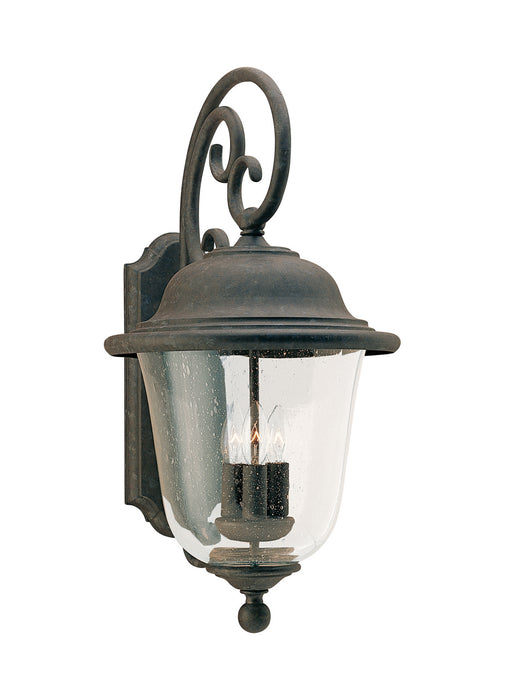 Generation Lighting - 8461EN-46 - Three Light Outdoor Wall Lantern - Trafalgar - Oxidized Bronze