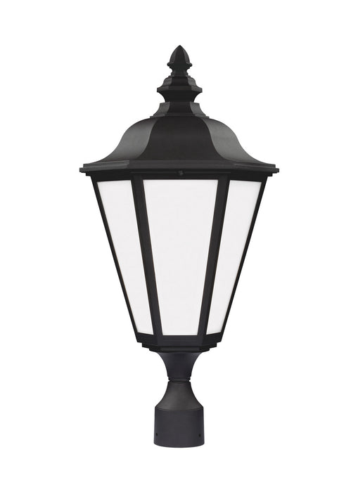 Generation Lighting - 89025EN3-12 - One Light Outdoor Post Lantern - Brentwood - Black