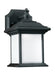 Generation Lighting - 89101EN3-12 - One Light Outdoor Wall Lantern - Wynfield - Black