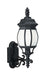 Generation Lighting - 89102-12 - One Light Outdoor Wall Lantern - Wynfield - Black